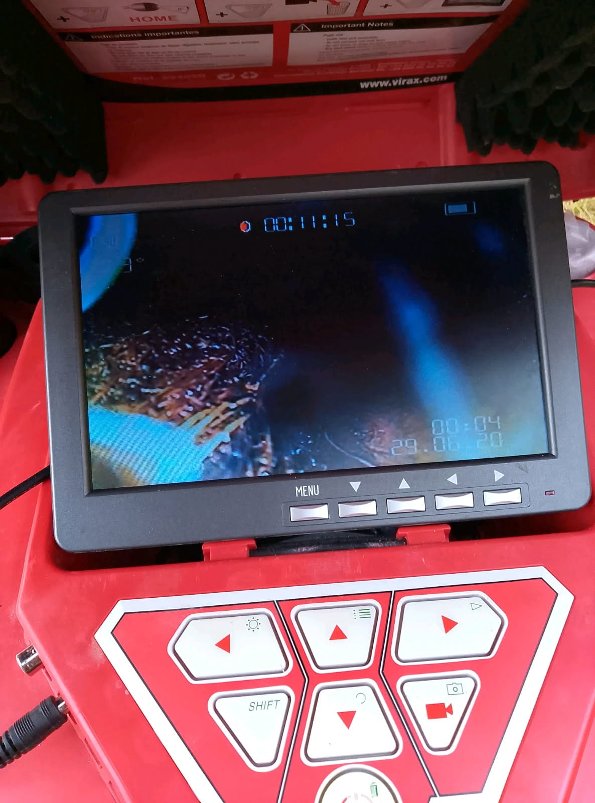 Appareil de diagnostic pour recherche de fuite